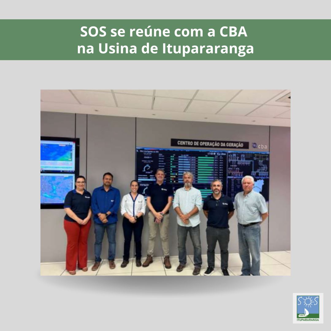 SOS se reúne com a CBA na Usina de Itupararanga