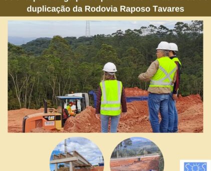 SOS Itupararanga participa de vistorias nas obras de duplicação da Rodovia Raposo Tavares