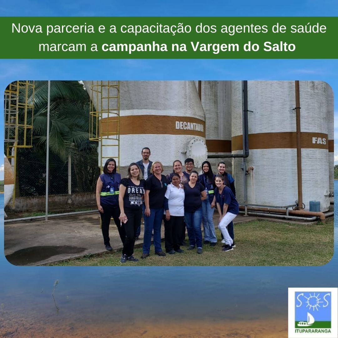 Nova parceria e a capacitação dos agentes de saúde marcam a campanha na Vargem do Salto