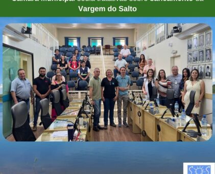 Câmara Municipal sedia tratativas sobre saneamento da Vargem do Salto