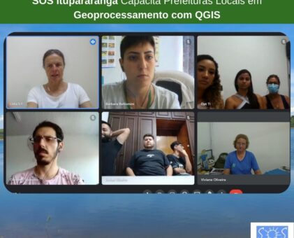 SOS Itupararanga capacita prefeituras locais em Geoprocessamento com QGIS