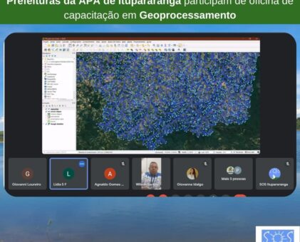Prefeituras da APA de Itupararanga participam de oficina de capacitação em Geoprocessamento