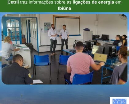 Cetril traz informações sobre as ligações de energia em Ibiúna