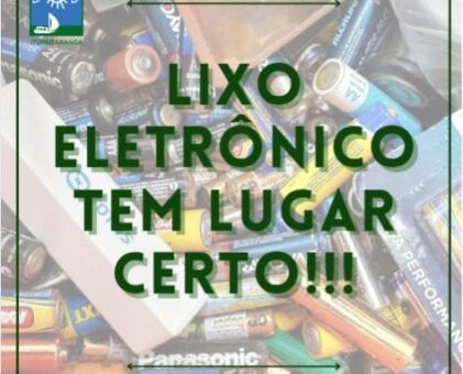 Lixo Eletrônico tem lugar certo!