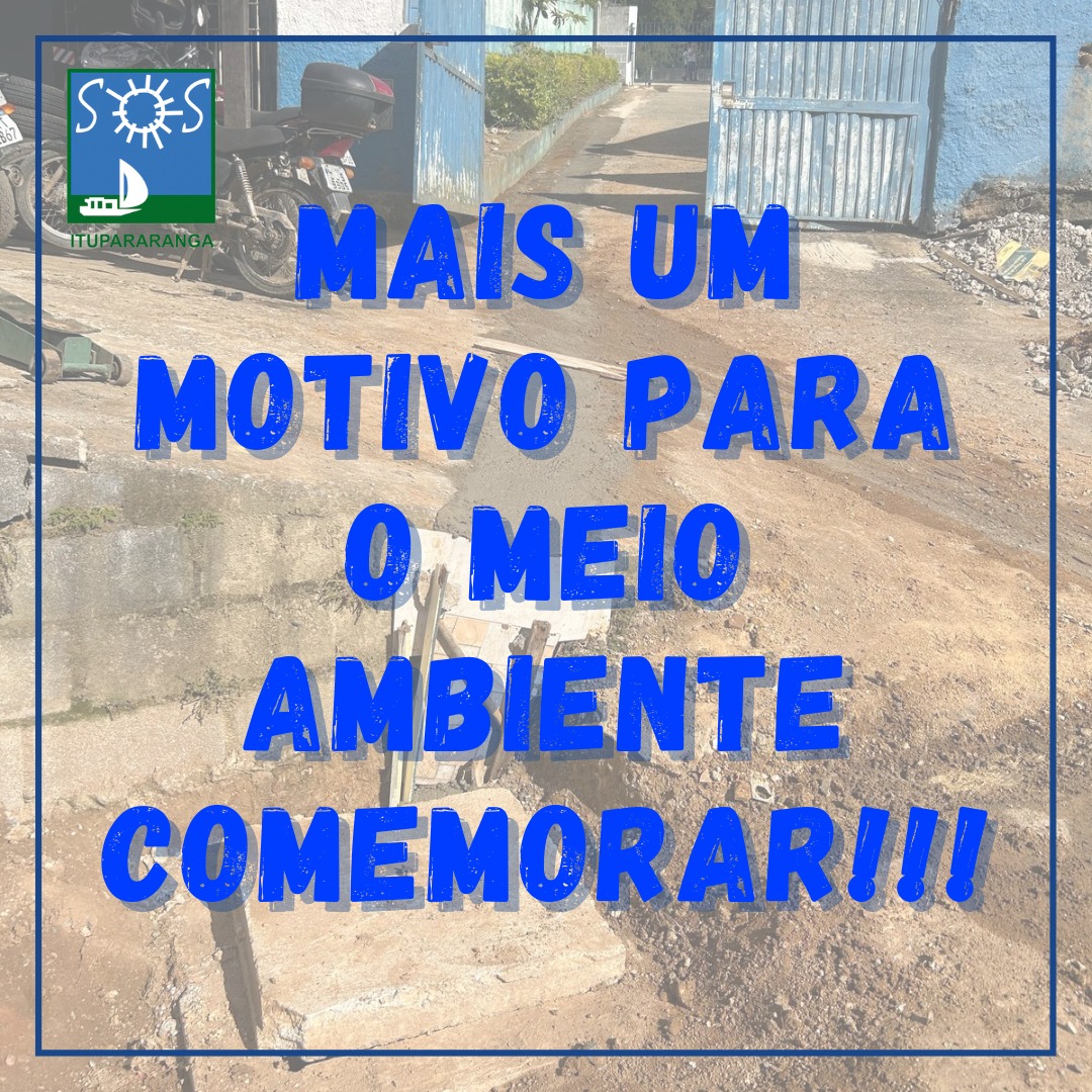 Mais um motivo para o meio ambiente comemorar !!!