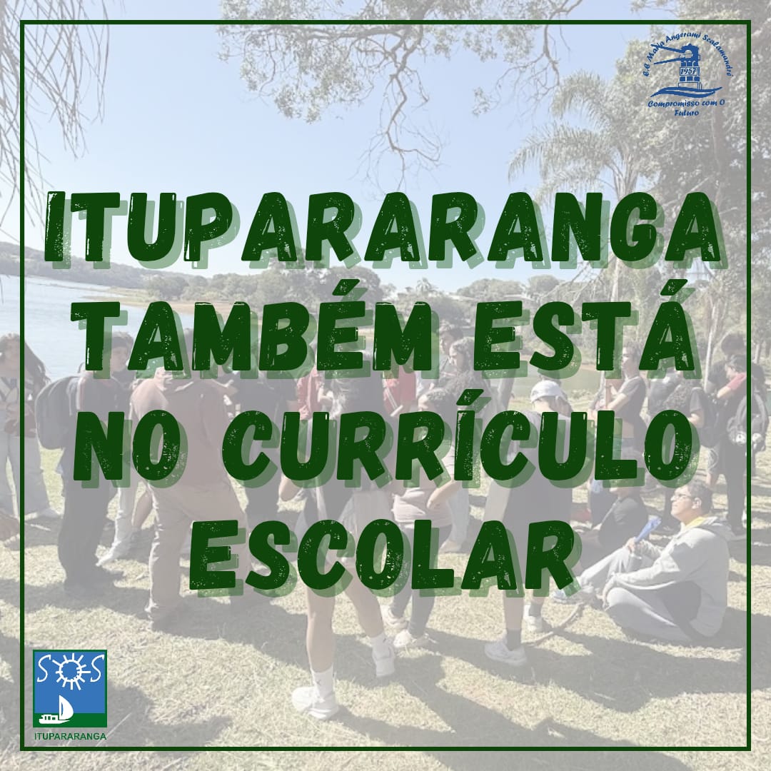 Itupararanga também está no curriculum escolar!