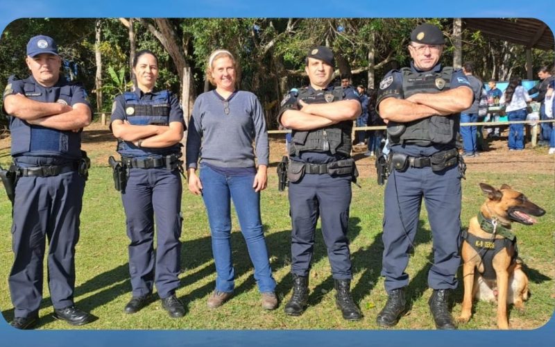 Formatura fortalece a parceria entre a ONG e a GCM de Ibiúna