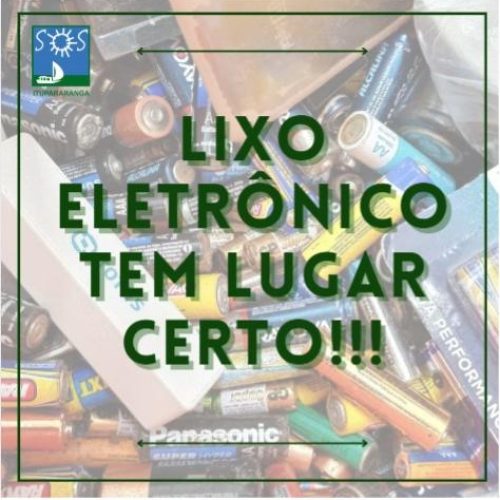 Lixo Eletrônico tem lugar certo!