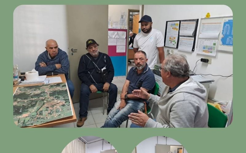 Campanha sobre saneamento continua no bairro da Vargem do Salto