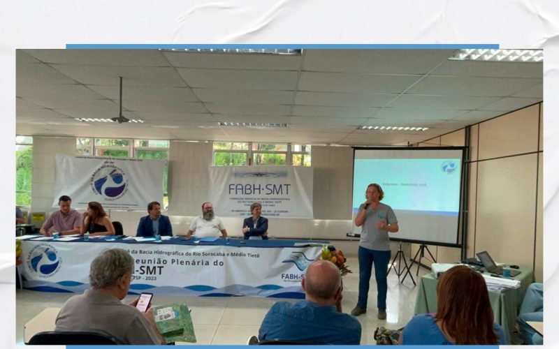 SOS é reeleita para compor o Comitê de Bacias do Rio Sorocaba e Médio Tietê