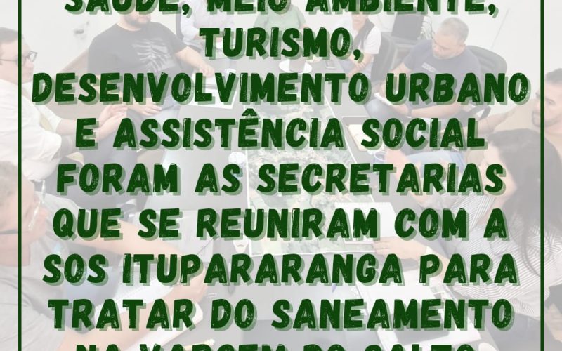 Reunião em prol do bem comum.