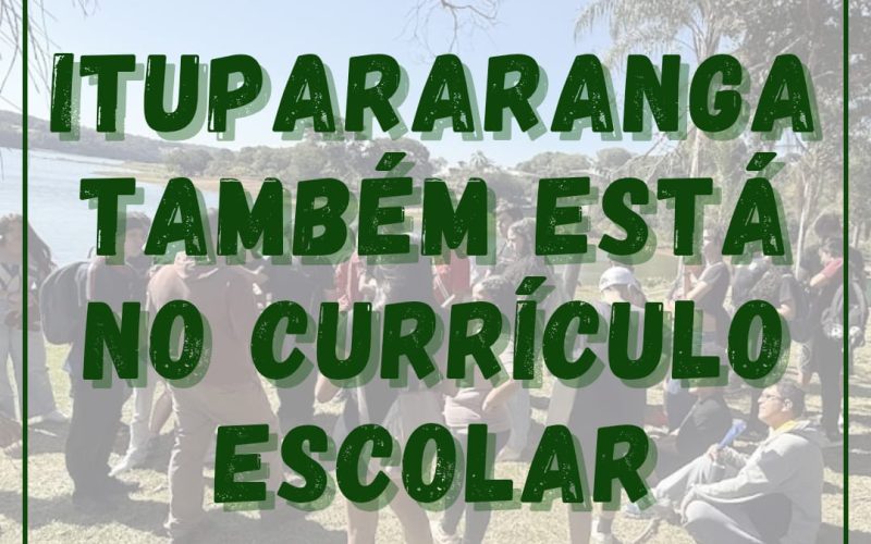 Itupararanga também está no curriculum escolar!