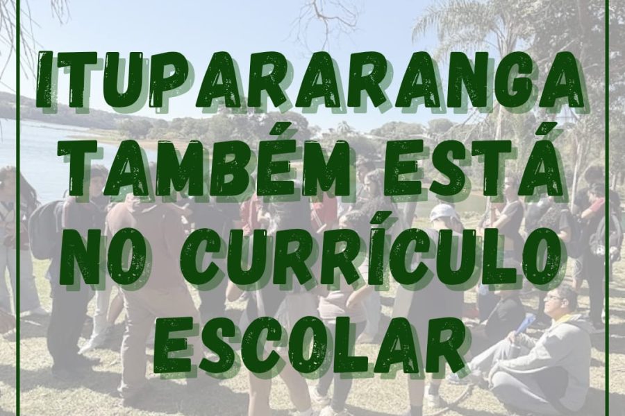 Itupararanga também está no curriculum escolar!