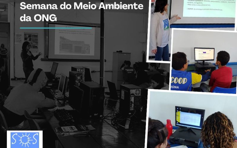 Coleta seletiva é tema da semana do meio ambiente da ONG