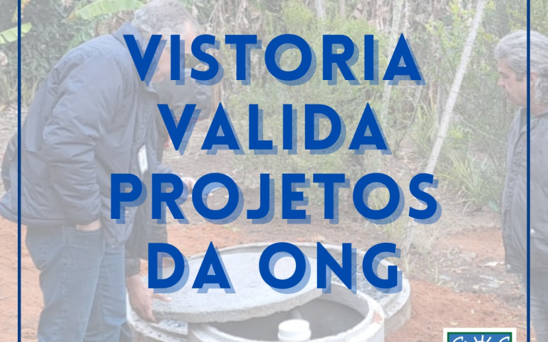 Vistoria valida projetos da ONG