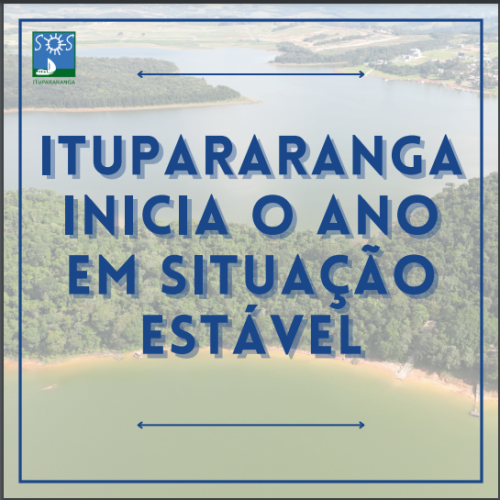 Itupararanga inicia o ano em situação estável!
