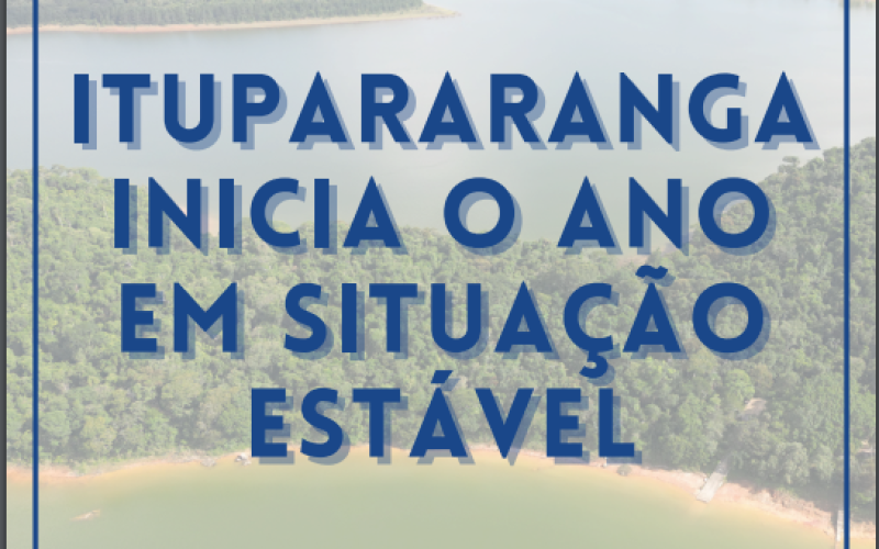 Itupararanga inicia o ano em situação estável!