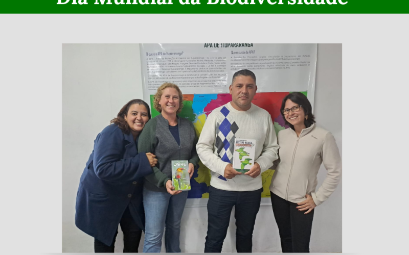 Uma visita ilustre para comemorar o Dia Mundial da Biodiversidade
